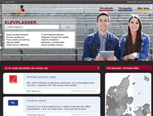 Tablet Screenshot of elev-jobs.dk